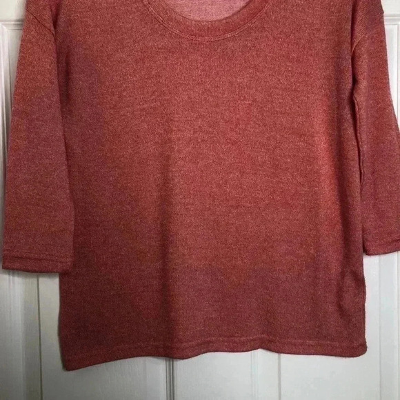 Old Navy Peach Shirt 3/4 Length  Sleeves Size XS - Picture 3 of 16